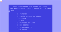 Desktop Screenshot of c64.krissz.hu